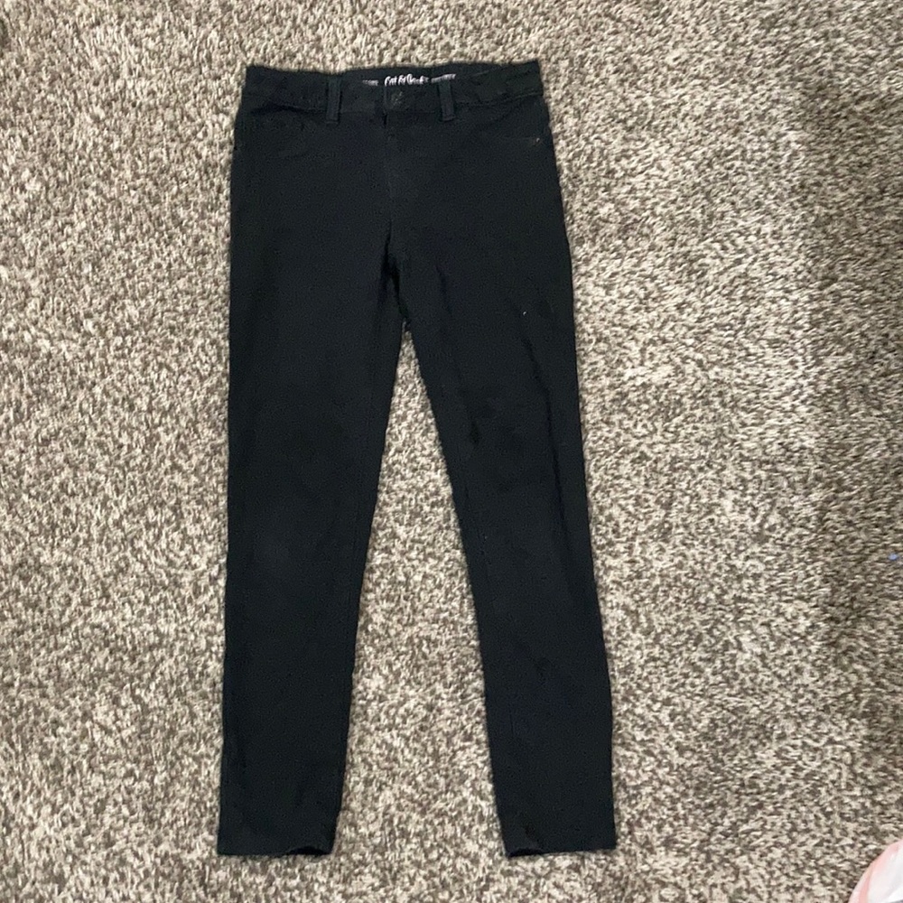 midnight black jegging’s Back pocket only